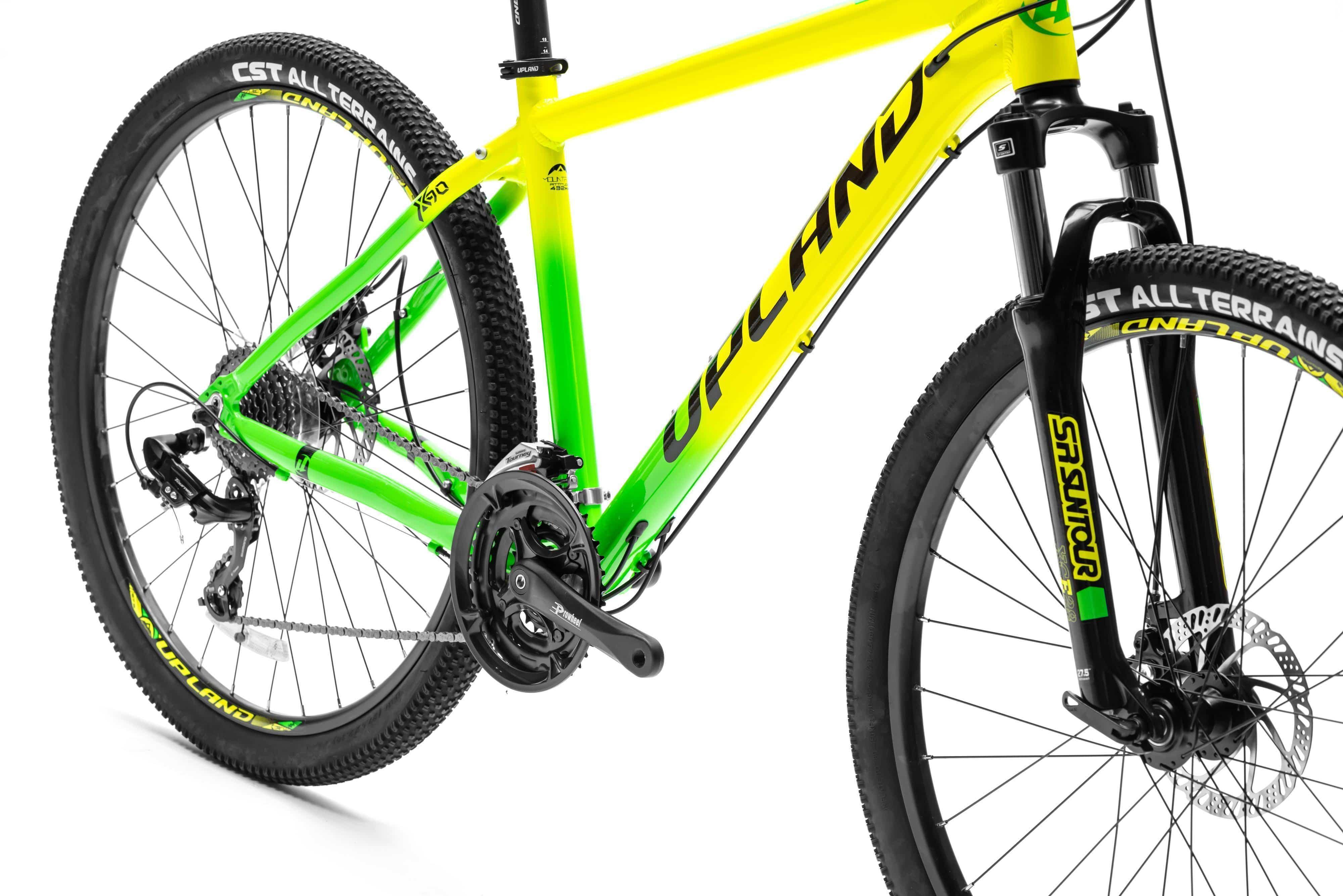 UPLAND X90 دراجة جبلية ابلاند اكس ٩٠ لون اصفر - هجين